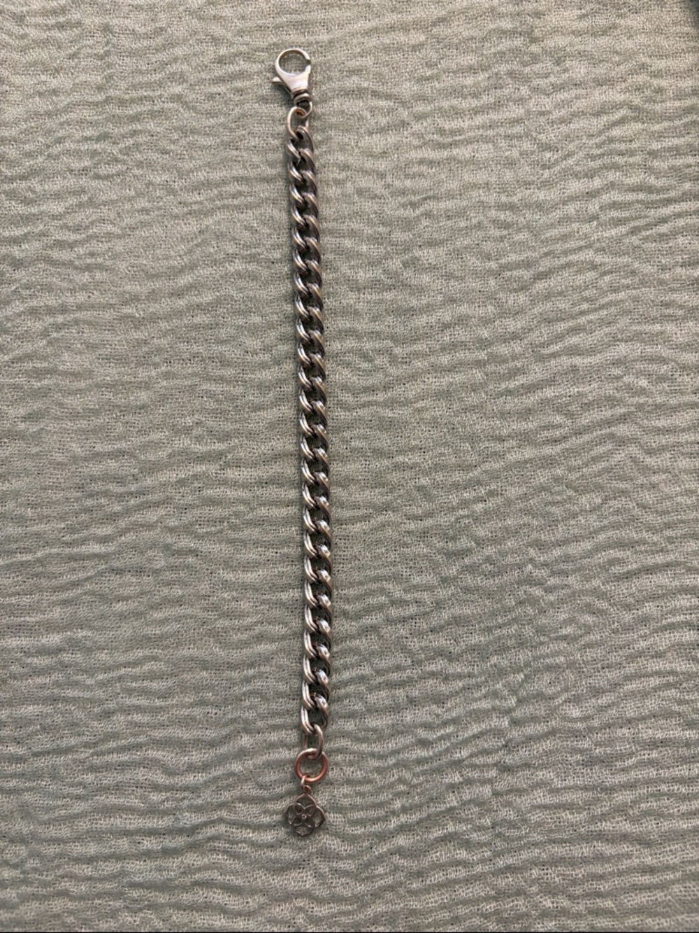 Kendra Scott Silver Chain Bracelet